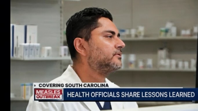 Measles Outbreak in South Carolina: Vaccine Insights from  Local Pharmacy